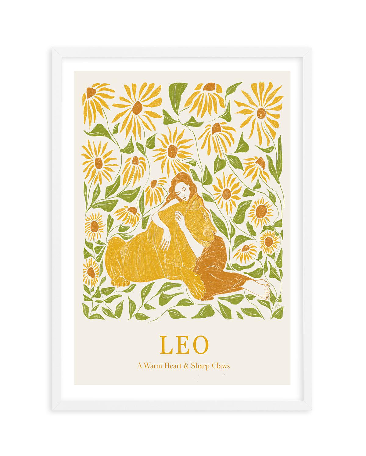 Leo By Jenny Liz Rome Art Print-PRINT-Olive et Oriel-Olive et Oriel-A5 | 5.8" x 8.3" | 14.8 x 21cm-White-With White Border-Buy-Australian-Art-Prints-Online-with-Olive-et-Oriel-Your-Artwork-Specialists-Austrailia-Decorate-With-Coastal-Photo-Wall-Art-Prints-From-Our-Beach-House-Artwork-Collection-Fine-Poster-and-Framed-Artwork