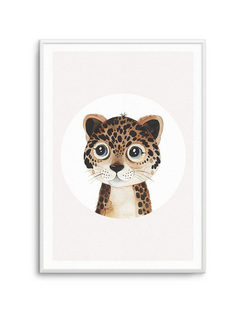 Leopard Art Print-PRINT-Olive et Oriel-Olive et Oriel-A5 | 5.8" x 8.3" | 14.8 x 21cm-Unframed Art Print-With White Border-Buy-Australian-Art-Prints-Online-with-Olive-et-Oriel-Your-Artwork-Specialists-Austrailia-Decorate-With-Coastal-Photo-Wall-Art-Prints-From-Our-Beach-House-Artwork-Collection-Fine-Poster-and-Framed-Artwork