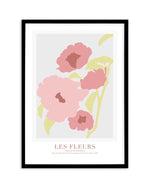 Les Fleurs Art Print-PRINT-Olive et Oriel-Olive et Oriel-A4 | 8.3" x 11.7" | 21 x 29.7cm-Black-With White Border-Buy-Australian-Art-Prints-Online-with-Olive-et-Oriel-Your-Artwork-Specialists-Austrailia-Decorate-With-Coastal-Photo-Wall-Art-Prints-From-Our-Beach-House-Artwork-Collection-Fine-Poster-and-Framed-Artwork