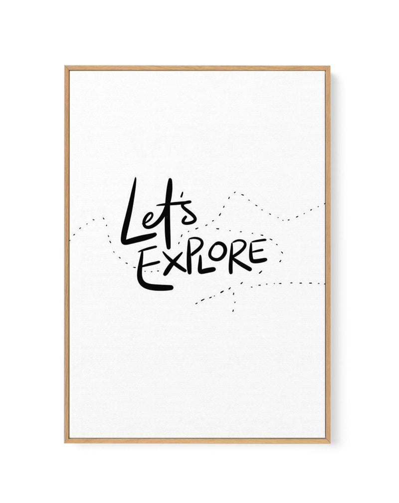 Let's Explore | Framed Canvas-CANVAS-You can shop wall art online with Olive et Oriel for everything from abstract art to fun kids wall art. Our beautiful modern art prints and canvas art are available from large canvas prints to wall art paintings and our proudly Australian artwork collection offers only the highest quality framed large wall art and canvas art Australia - You can buy fashion photography prints or Hampton print posters and paintings on canvas from Olive et Oriel and have them de