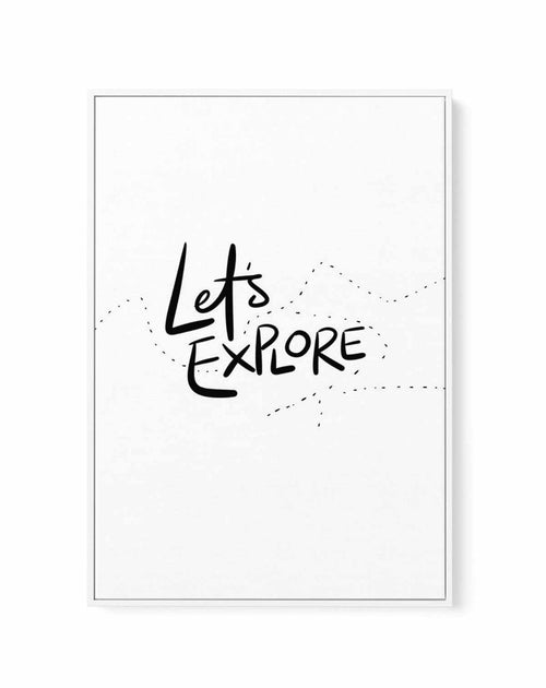 Let's Explore | Framed Canvas-CANVAS-You can shop wall art online with Olive et Oriel for everything from abstract art to fun kids wall art. Our beautiful modern art prints and canvas art are available from large canvas prints to wall art paintings and our proudly Australian artwork collection offers only the highest quality framed large wall art and canvas art Australia - You can buy fashion photography prints or Hampton print posters and paintings on canvas from Olive et Oriel and have them de