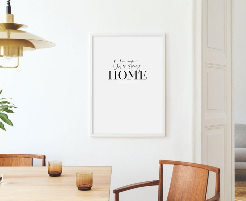 Let's Stay Home Art Print-PRINT-Olive et Oriel-Olive et Oriel-Buy-Australian-Art-Prints-Online-with-Olive-et-Oriel-Your-Artwork-Specialists-Austrailia-Decorate-With-Coastal-Photo-Wall-Art-Prints-From-Our-Beach-House-Artwork-Collection-Fine-Poster-and-Framed-Artwork