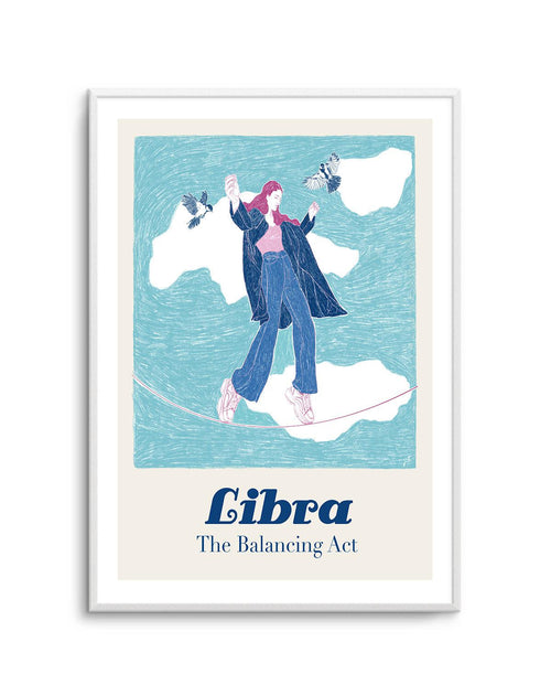 Libra By Jenny Liz Rome Art Print-PRINT-Olive et Oriel-Olive et Oriel-Buy-Australian-Art-Prints-Online-with-Olive-et-Oriel-Your-Artwork-Specialists-Austrailia-Decorate-With-Coastal-Photo-Wall-Art-Prints-From-Our-Beach-House-Artwork-Collection-Fine-Poster-and-Framed-Artwork