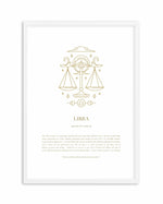Libra | Celestial Zodiac Art Print-PRINT-Olive et Oriel-Olive et Oriel-A4 | 8.3" x 11.7" | 21 x 29.7cm-White-With White Border-Buy-Australian-Art-Prints-Online-with-Olive-et-Oriel-Your-Artwork-Specialists-Austrailia-Decorate-With-Coastal-Photo-Wall-Art-Prints-From-Our-Beach-House-Artwork-Collection-Fine-Poster-and-Framed-Artwork