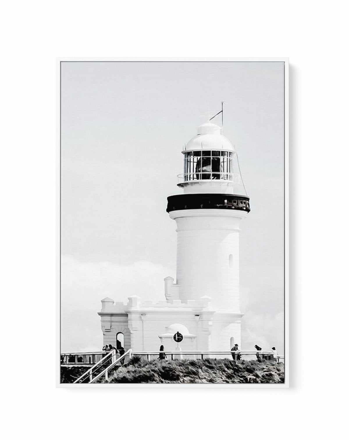 Lighthouse, Byron Bay PT | Framed Canvas-CANVAS-You can shop wall art online with Olive et Oriel for everything from abstract art to fun kids wall art. Our beautiful modern art prints and canvas art are available from large canvas prints to wall art paintings and our proudly Australian artwork collection offers only the highest quality framed large wall art and canvas art Australia - You can buy fashion photography prints or Hampton print posters and paintings on canvas from Olive et Oriel and h