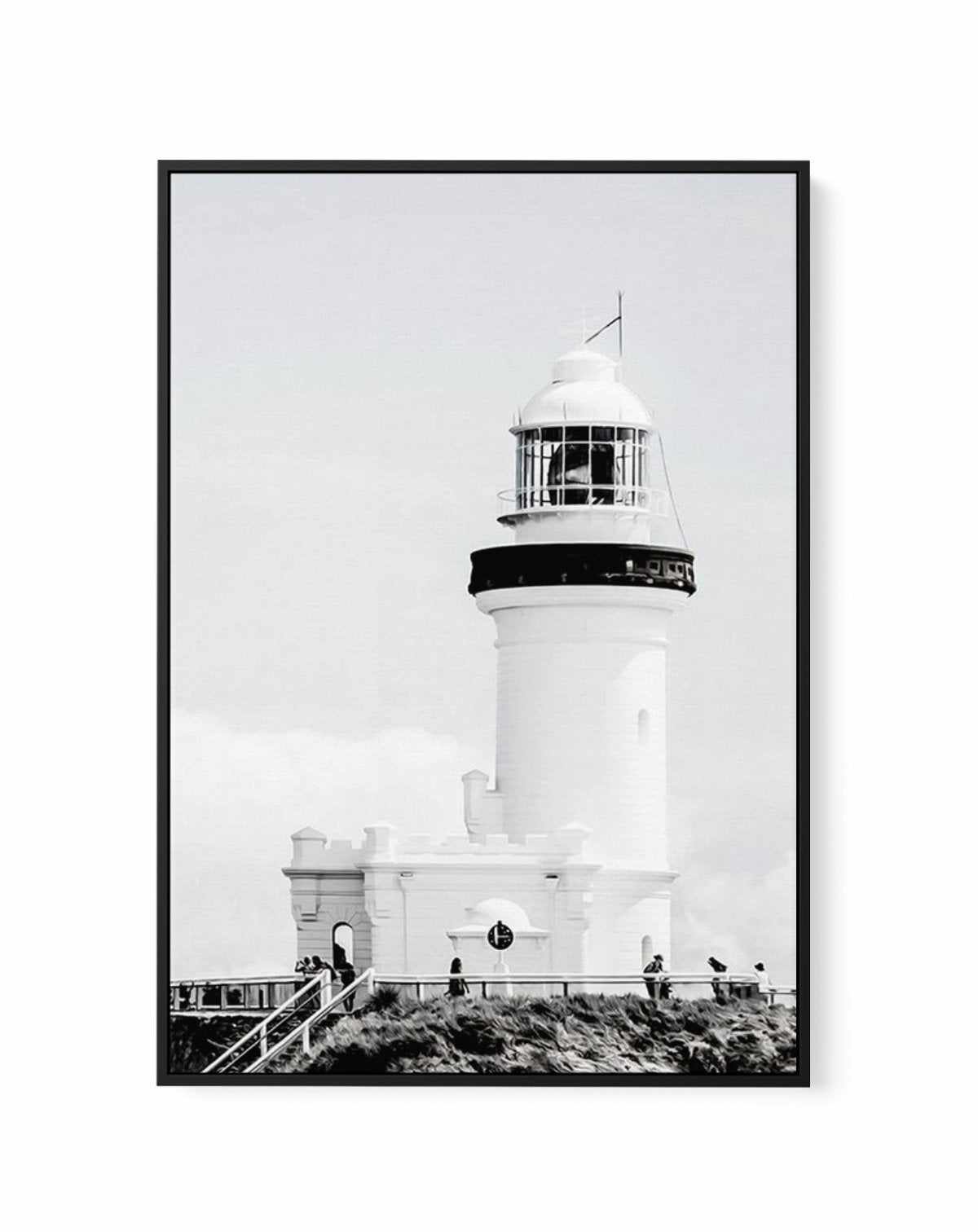 Lighthouse, Byron Bay | PT | Framed Canvas-CANVAS-You can shop wall art online with Olive et Oriel for everything from abstract art to fun kids wall art. Our beautiful modern art prints and canvas art are available from large canvas prints to wall art paintings and our proudly Australian artwork collection offers only the highest quality framed large wall art and canvas art Australia - You can buy fashion photography prints or Hampton print posters and paintings on canvas from Olive et Oriel and