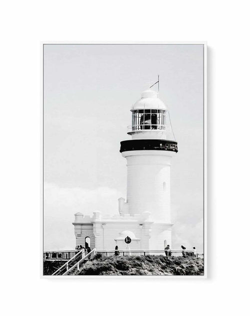 Lighthouse, Byron Bay | PT | Framed Canvas-CANVAS-You can shop wall art online with Olive et Oriel for everything from abstract art to fun kids wall art. Our beautiful modern art prints and canvas art are available from large canvas prints to wall art paintings and our proudly Australian artwork collection offers only the highest quality framed large wall art and canvas art Australia - You can buy fashion photography prints or Hampton print posters and paintings on canvas from Olive et Oriel and