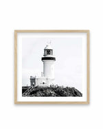 Lighthouse Byron Bay SQ | Framed Canvas-CANVAS-You can shop wall art online with Olive et Oriel for everything from abstract art to fun kids wall art. Our beautiful modern art prints and canvas art are available from large canvas prints to wall art paintings and our proudly Australian artwork collection offers only the highest quality framed large wall art and canvas art Australia - You can buy fashion photography prints or Hampton print posters and paintings on canvas from Olive et Oriel and ha