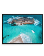 Lights Beach From Above | Denmark LS | Framed Canvas-CANVAS-You can shop wall art online with Olive et Oriel for everything from abstract art to fun kids wall art. Our beautiful modern art prints and canvas art are available from large canvas prints to wall art paintings and our proudly Australian artwork collection offers only the highest quality framed large wall art and canvas art Australia - You can buy fashion photography prints or Hampton print posters and paintings on canvas from Olive et