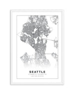Line Art Map Of Seattle Art Print-PRINT-Olive et Oriel-Olive et Oriel-A5 | 5.8" x 8.3" | 14.8 x 21cm-White-With White Border-Buy-Australian-Art-Prints-Online-with-Olive-et-Oriel-Your-Artwork-Specialists-Austrailia-Decorate-With-Coastal-Photo-Wall-Art-Prints-From-Our-Beach-House-Artwork-Collection-Fine-Poster-and-Framed-Artwork