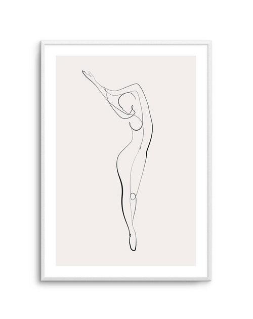 Line Figure II Art Print-PRINT-Olive et Oriel-Olive et Oriel-Buy-Australian-Art-Prints-Online-with-Olive-et-Oriel-Your-Artwork-Specialists-Austrailia-Decorate-With-Coastal-Photo-Wall-Art-Prints-From-Our-Beach-House-Artwork-Collection-Fine-Poster-and-Framed-Artwork