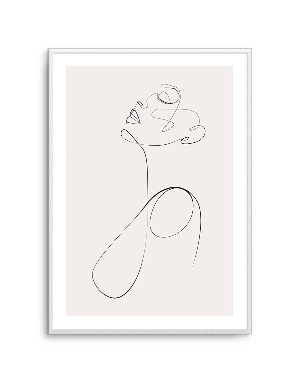 Line Figure V Art Print-PRINT-Olive et Oriel-Olive et Oriel-Buy-Australian-Art-Prints-Online-with-Olive-et-Oriel-Your-Artwork-Specialists-Austrailia-Decorate-With-Coastal-Photo-Wall-Art-Prints-From-Our-Beach-House-Artwork-Collection-Fine-Poster-and-Framed-Artwork