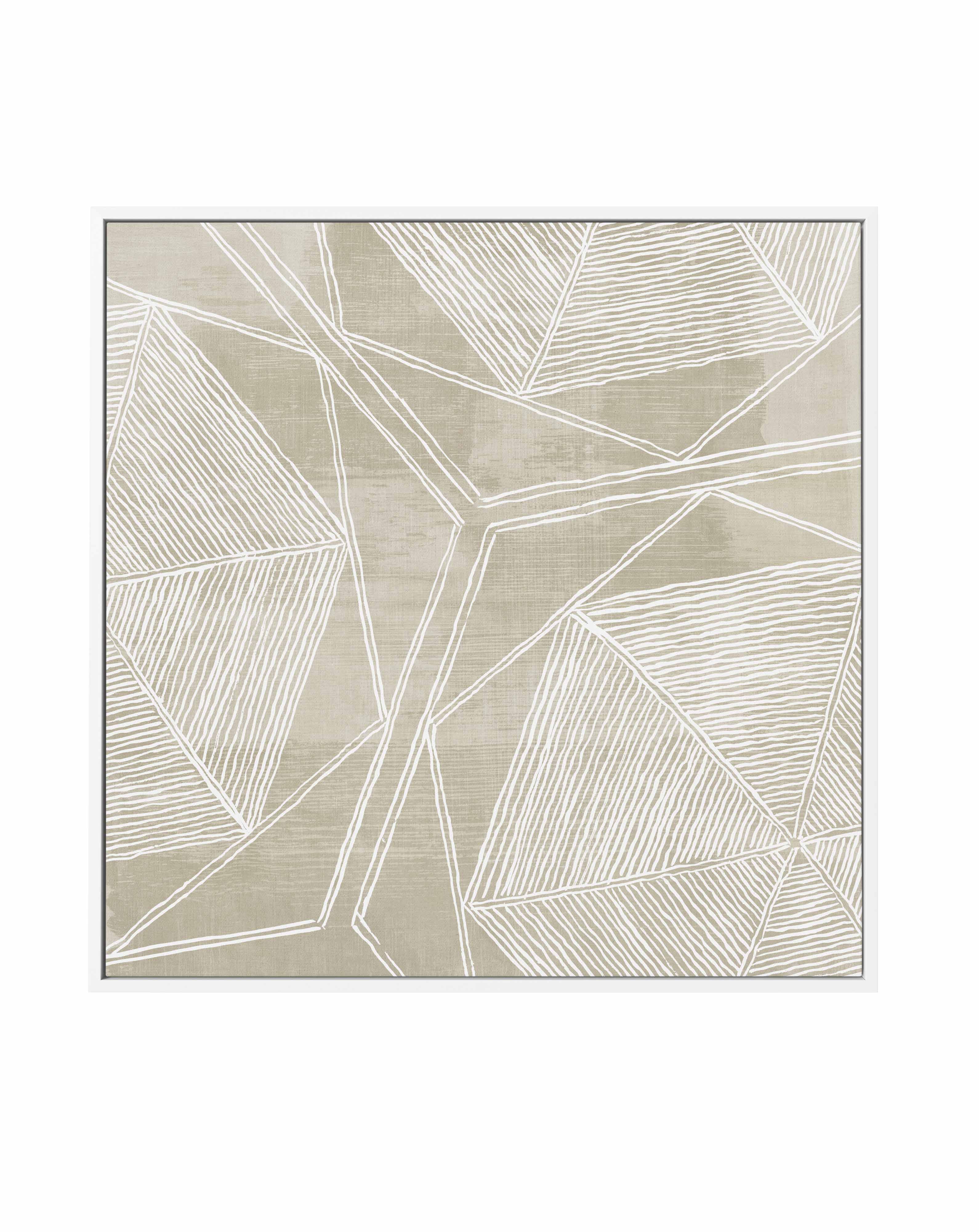 Linear Abstract I SQ Framed Canvas-CANVAS-You can shop wall art online with Olive et Oriel for everything from abstract art to fun kids wall art. Our beautiful modern art prints and canvas art are available from large canvas prints to wall art paintings and our proudly Australian artwork collection offers only the highest quality framed large wall art and canvas art Australia - You can buy fashion photography prints or Hampton print posters and paintings on canvas from Olive et Oriel and have th