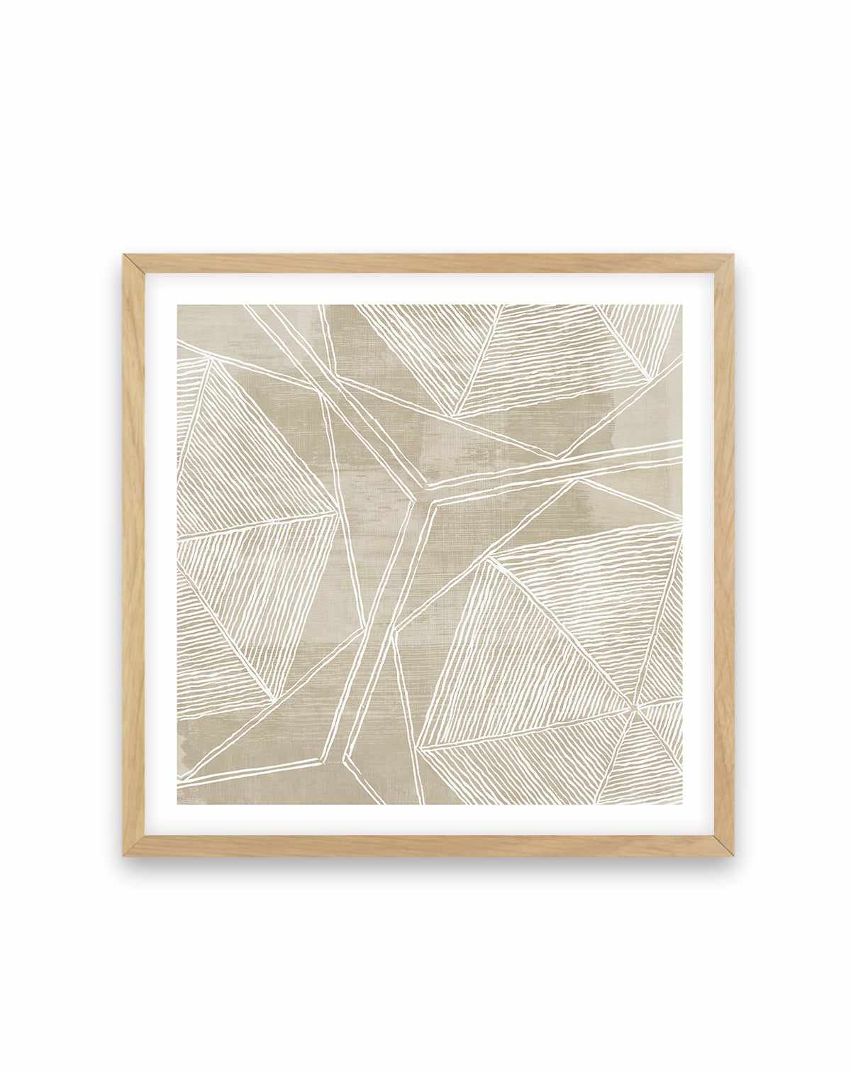 Linear Abstract I Square Art Print