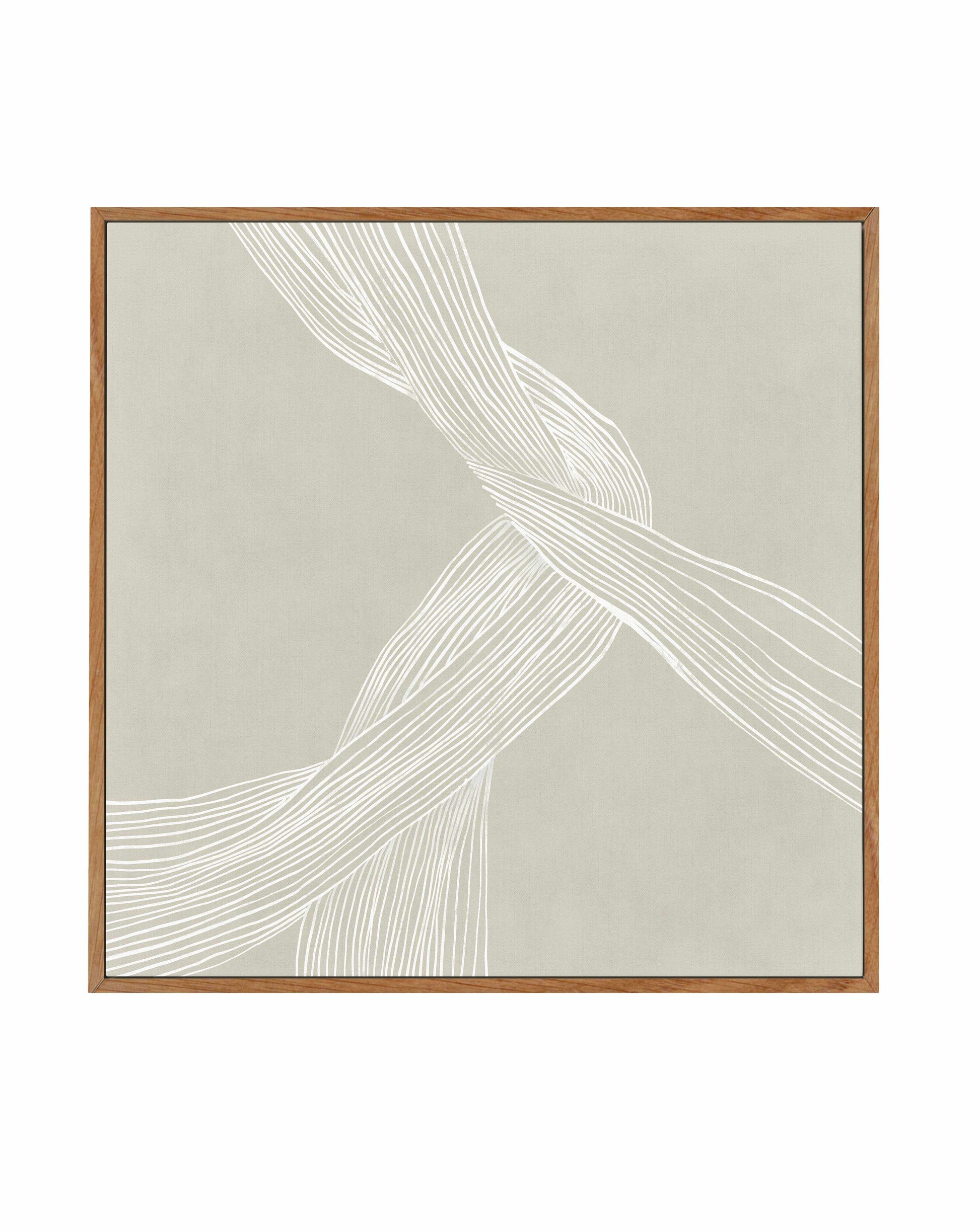 Linear Movement I SQ Framed Canvas-CANVAS-You can shop wall art online with Olive et Oriel for everything from abstract art to fun kids wall art. Our beautiful modern art prints and canvas art are available from large canvas prints to wall art paintings and our proudly Australian artwork collection offers only the highest quality framed large wall art and canvas art Australia - You can buy fashion photography prints or Hampton print posters and paintings on canvas from Olive et Oriel and have th