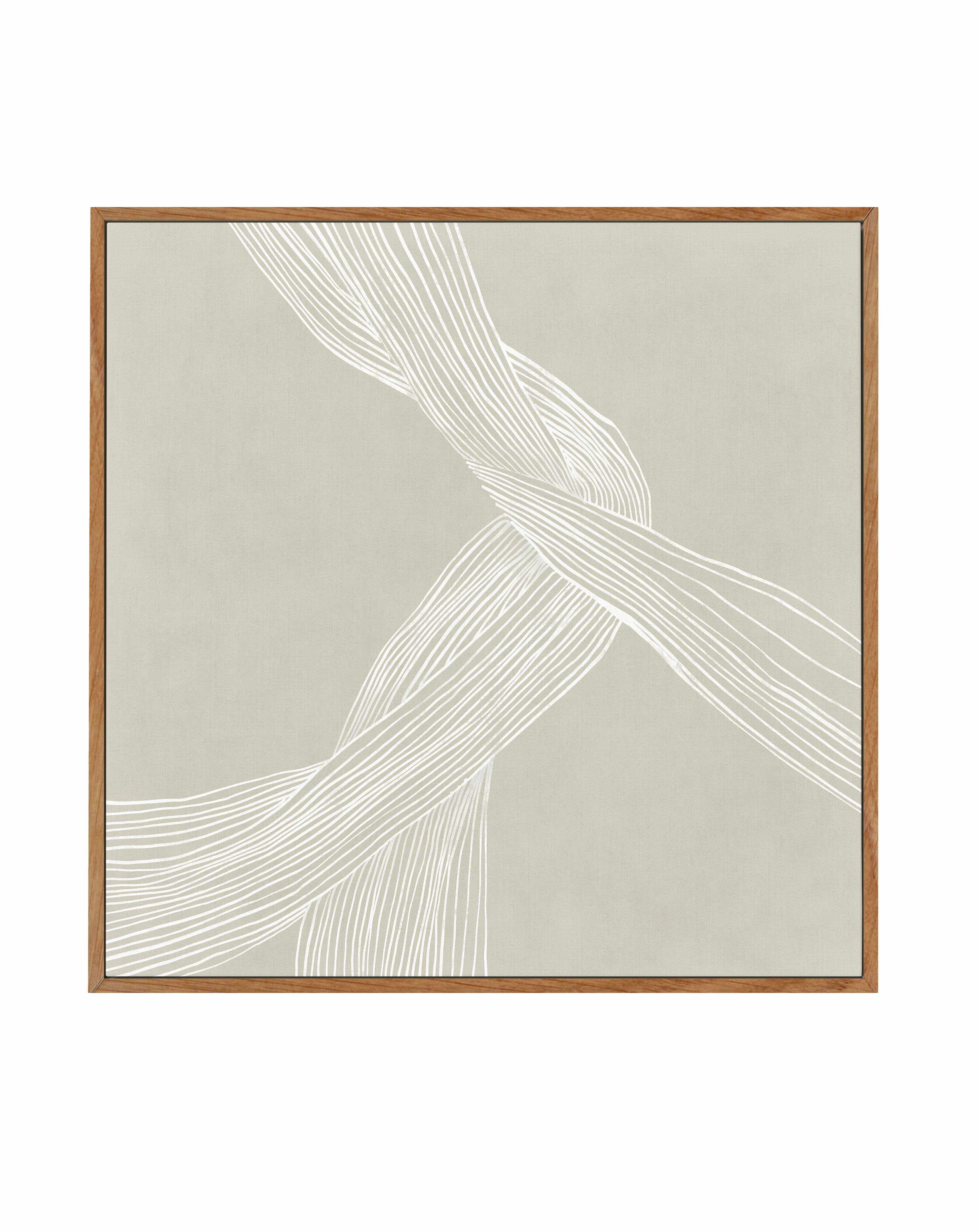 Linear Movement I SQ Framed Canvas-CANVAS-You can shop wall art online with Olive et Oriel for everything from abstract art to fun kids wall art. Our beautiful modern art prints and canvas art are available from large canvas prints to wall art paintings and our proudly Australian artwork collection offers only the highest quality framed large wall art and canvas art Australia - You can buy fashion photography prints or Hampton print posters and paintings on canvas from Olive et Oriel and have th