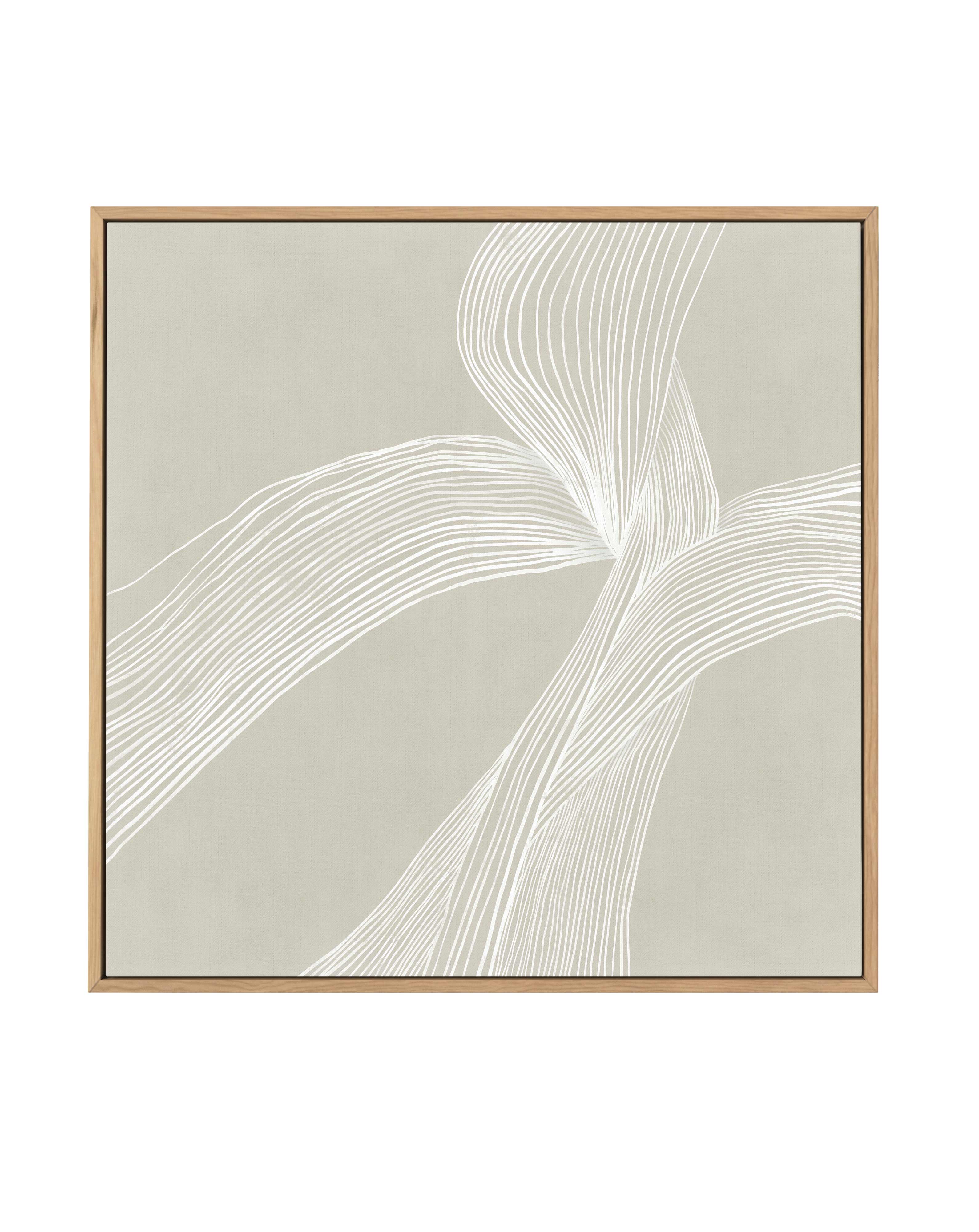 Linear Movement II SQ Framed Canvas-CANVAS-You can shop wall art online with Olive et Oriel for everything from abstract art to fun kids wall art. Our beautiful modern art prints and canvas art are available from large canvas prints to wall art paintings and our proudly Australian artwork collection offers only the highest quality framed large wall art and canvas art Australia - You can buy fashion photography prints or Hampton print posters and paintings on canvas from Olive et Oriel and have t