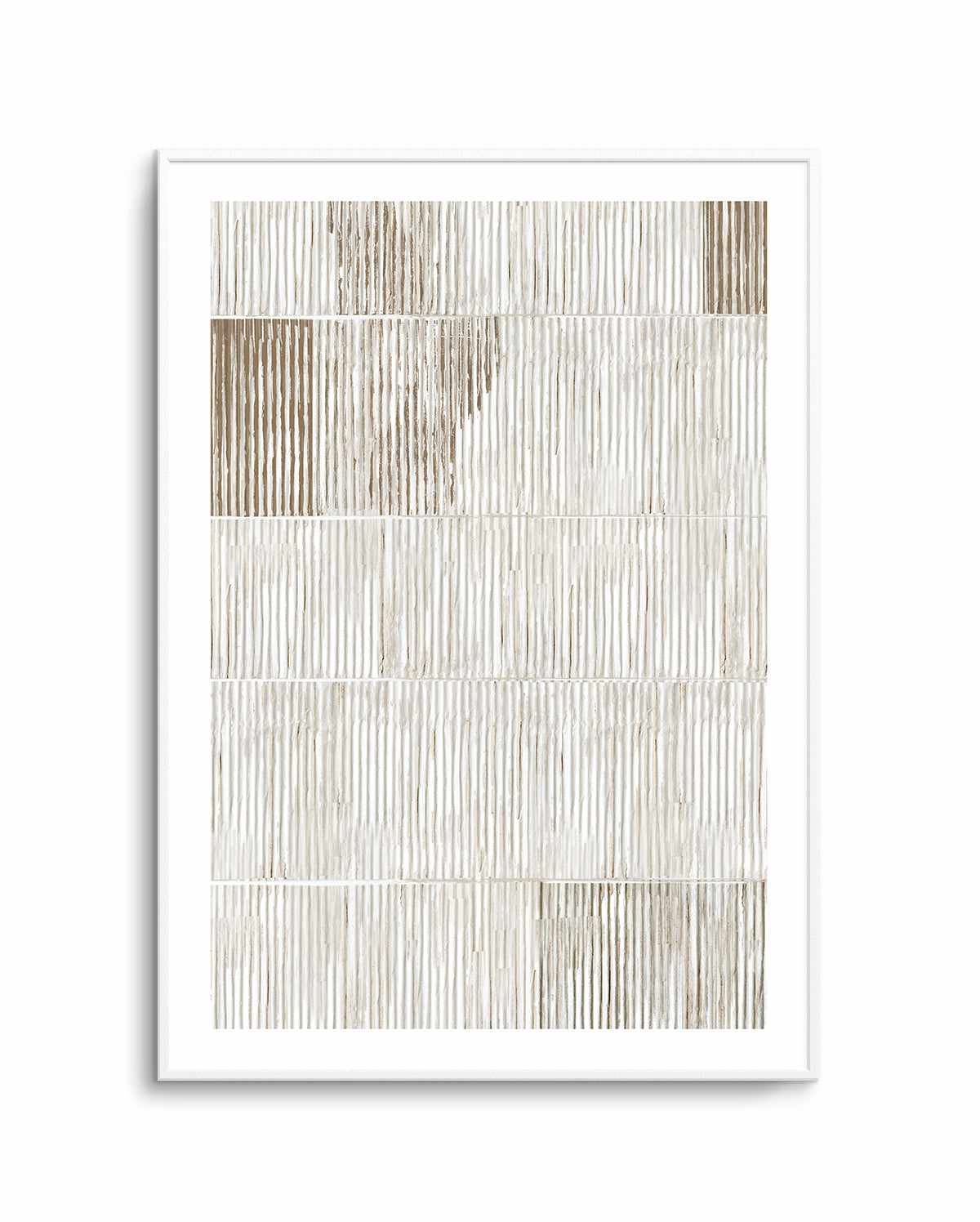 Linear Study No 2 Art Print