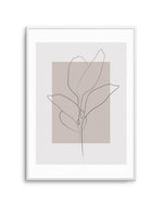 Lines of the Leaf Art Print-PRINT-Olive et Oriel-Olive et Oriel-A5 | 5.8" x 8.3" | 14.8 x 21cm-Unframed Art Print-With White Border-Buy-Australian-Art-Prints-Online-with-Olive-et-Oriel-Your-Artwork-Specialists-Austrailia-Decorate-With-Coastal-Photo-Wall-Art-Prints-From-Our-Beach-House-Artwork-Collection-Fine-Poster-and-Framed-Artwork