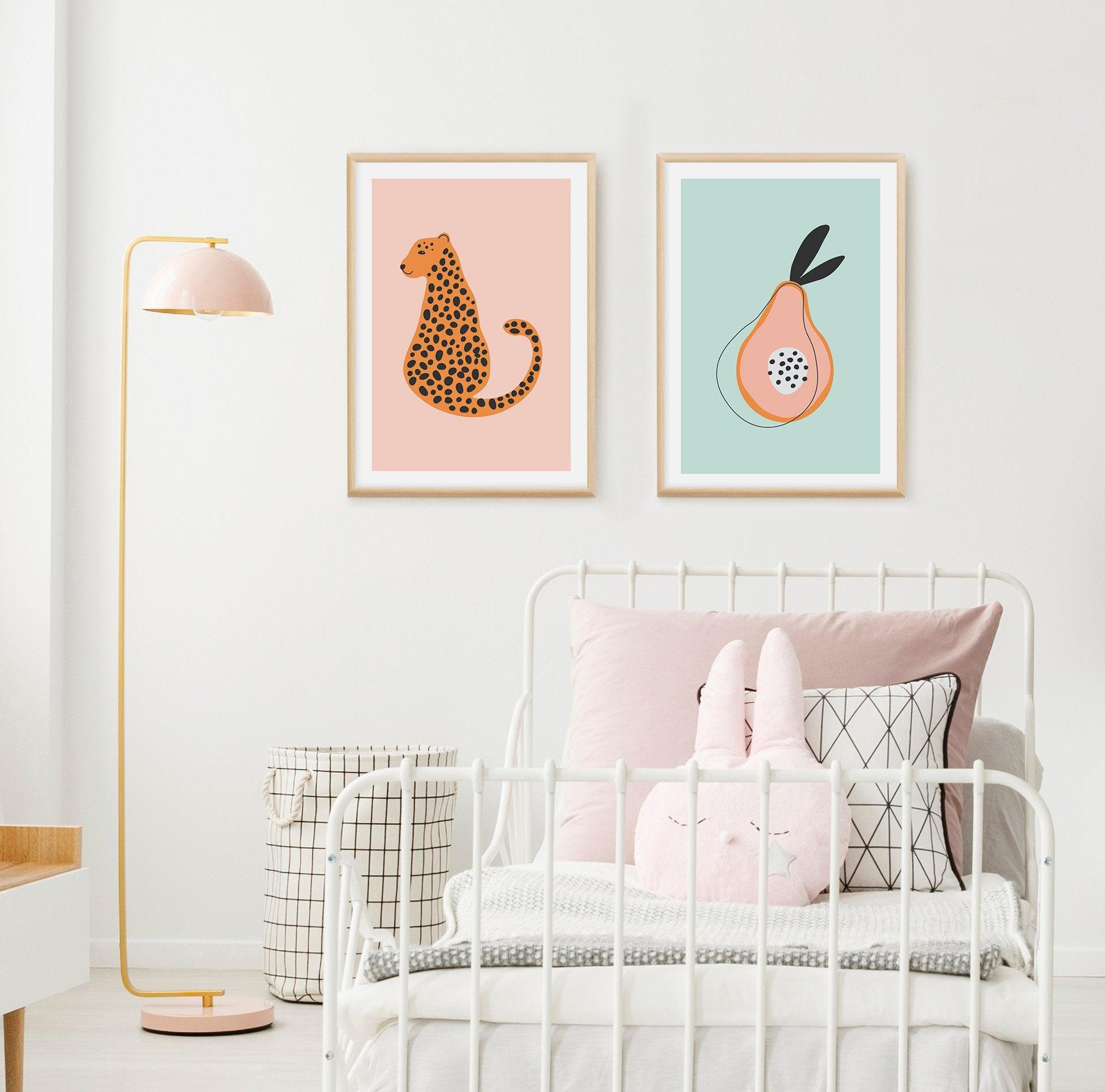 Little Cheetah Art Print-PRINT-Olive et Oriel-Olive et Oriel-Buy-Australian-Art-Prints-Online-with-Olive-et-Oriel-Your-Artwork-Specialists-Austrailia-Decorate-With-Coastal-Photo-Wall-Art-Prints-From-Our-Beach-House-Artwork-Collection-Fine-Poster-and-Framed-Artwork