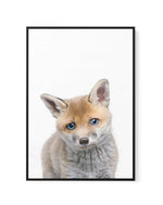 Little Fox | Framed Canvas-CANVAS-You can shop wall art online with Olive et Oriel for everything from abstract art to fun kids wall art. Our beautiful modern art prints and canvas art are available from large canvas prints to wall art paintings and our proudly Australian artwork collection offers only the highest quality framed large wall art and canvas art Australia - You can buy fashion photography prints or Hampton print posters and paintings on canvas from Olive et Oriel and have them deliv