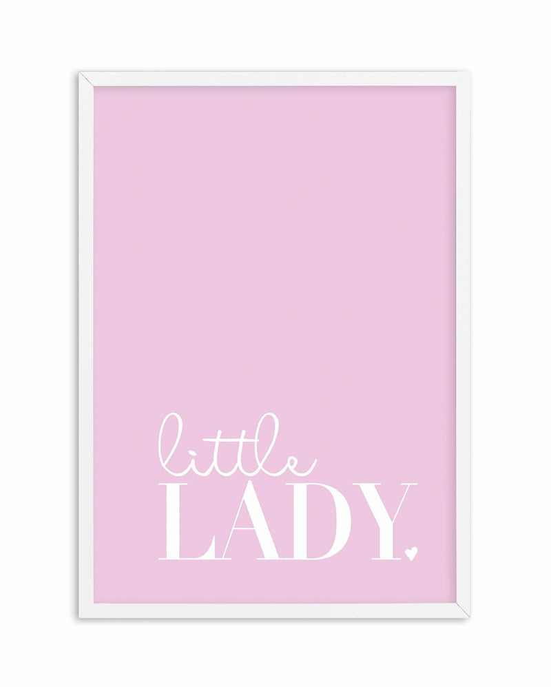 Little Lady Art Print-PRINT-Olive et Oriel-Olive et Oriel-A5 | 5.8" x 8.3" | 14.8 x 21cm-White-With White Border-Buy-Australian-Art-Prints-Online-with-Olive-et-Oriel-Your-Artwork-Specialists-Austrailia-Decorate-With-Coastal-Photo-Wall-Art-Prints-From-Our-Beach-House-Artwork-Collection-Fine-Poster-and-Framed-Artwork