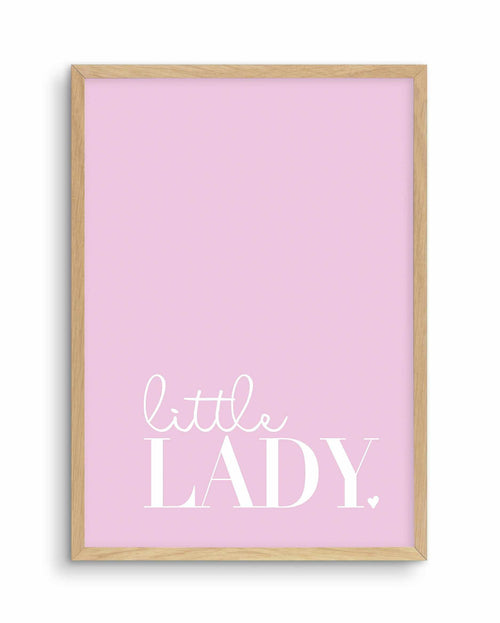 Little Lady Art Print-PRINT-Olive et Oriel-Olive et Oriel-A5 | 5.8" x 8.3" | 14.8 x 21cm-Oak-With White Border-Buy-Australian-Art-Prints-Online-with-Olive-et-Oriel-Your-Artwork-Specialists-Austrailia-Decorate-With-Coastal-Photo-Wall-Art-Prints-From-Our-Beach-House-Artwork-Collection-Fine-Poster-and-Framed-Artwork