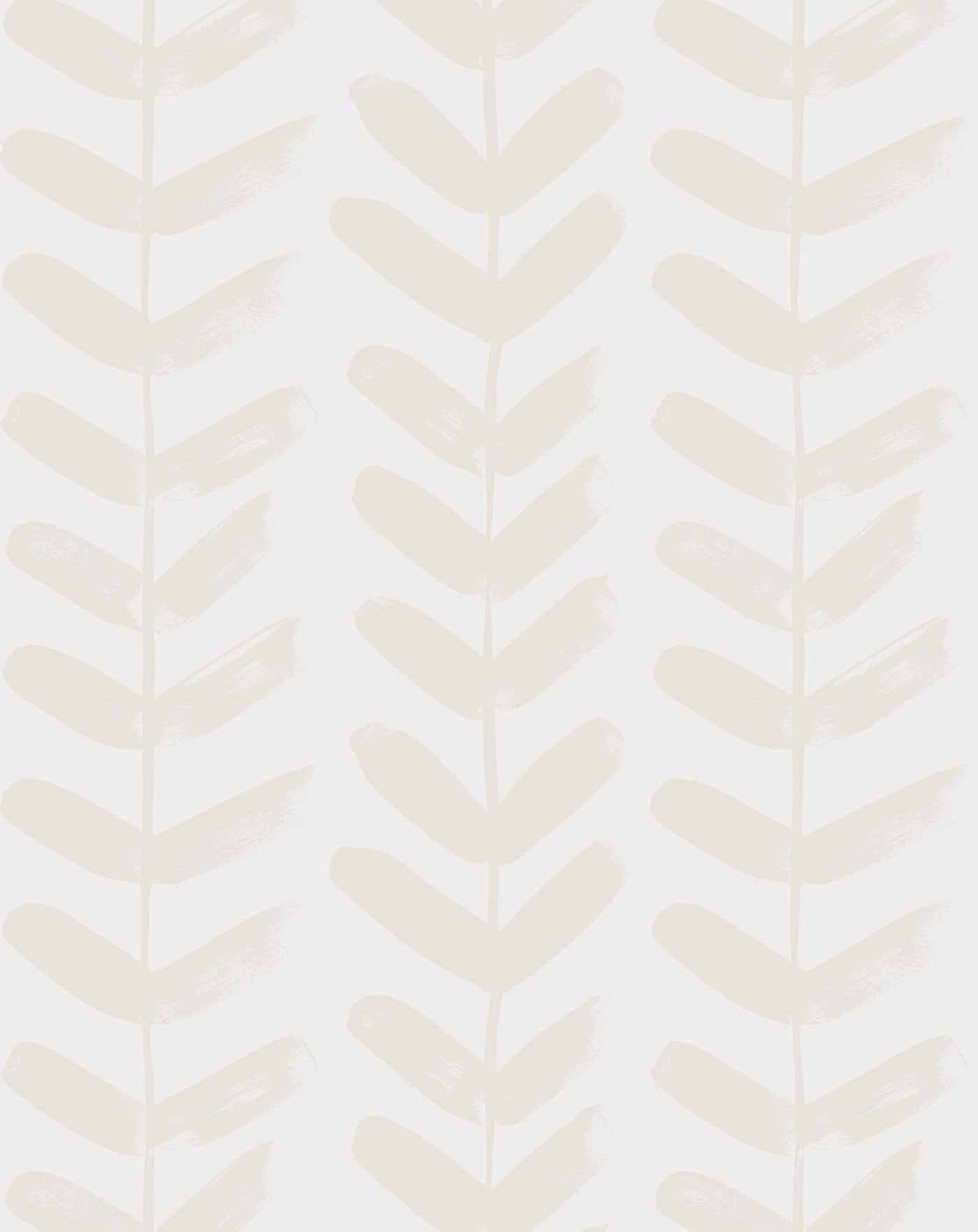 Little Leaf in Sand Wallpaper - Olive et Oriel