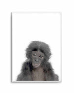 Little Monkey Art Print-PRINT-Olive et Oriel-Olive et Oriel-A5 | 5.8" x 8.3" | 14.8 x 21cm-Unframed Art Print-With White Border-Buy-Australian-Art-Prints-Online-with-Olive-et-Oriel-Your-Artwork-Specialists-Austrailia-Decorate-With-Coastal-Photo-Wall-Art-Prints-From-Our-Beach-House-Artwork-Collection-Fine-Poster-and-Framed-Artwork