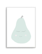 Little Pear Art Print-PRINT-Olive et Oriel-Olive et Oriel-A5 | 5.8" x 8.3" | 14.8 x 21cm-Unframed Art Print-With White Border-Buy-Australian-Art-Prints-Online-with-Olive-et-Oriel-Your-Artwork-Specialists-Austrailia-Decorate-With-Coastal-Photo-Wall-Art-Prints-From-Our-Beach-House-Artwork-Collection-Fine-Poster-and-Framed-Artwork