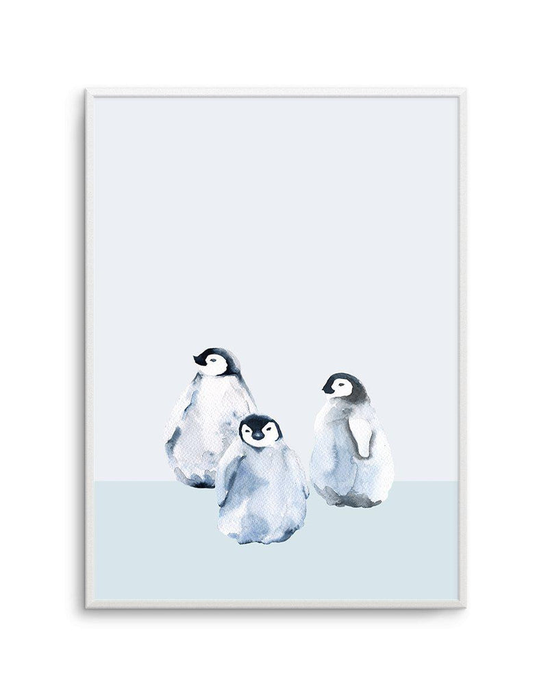 Little Penguins II Art Print-PRINT-Olive et Oriel-Olive et Oriel-A5 | 5.8" x 8.3" | 14.8 x 21cm-Unframed Art Print-With White Border-Buy-Australian-Art-Prints-Online-with-Olive-et-Oriel-Your-Artwork-Specialists-Austrailia-Decorate-With-Coastal-Photo-Wall-Art-Prints-From-Our-Beach-House-Artwork-Collection-Fine-Poster-and-Framed-Artwork