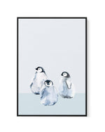 Little Penguins II | Framed Canvas-CANVAS-You can shop wall art online with Olive et Oriel for everything from abstract art to fun kids wall art. Our beautiful modern art prints and canvas art are available from large canvas prints to wall art paintings and our proudly Australian artwork collection offers only the highest quality framed large wall art and canvas art Australia - You can buy fashion photography prints or Hampton print posters and paintings on canvas from Olive et Oriel and have th