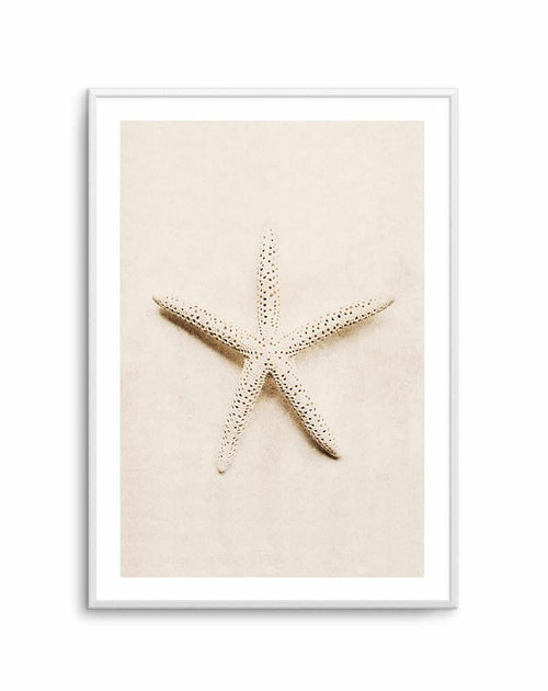 Little Starfish Art Print-PRINT-Olive et Oriel-Olive et Oriel-A5 | 5.8" x 8.3" | 14.8 x 21cm-Unframed Art Print-With White Border-Buy-Australian-Art-Prints-Online-with-Olive-et-Oriel-Your-Artwork-Specialists-Austrailia-Decorate-With-Coastal-Photo-Wall-Art-Prints-From-Our-Beach-House-Artwork-Collection-Fine-Poster-and-Framed-Artwork