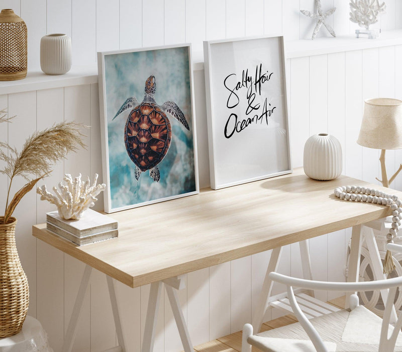 Little Turtle Art Print-PRINT-Olive et Oriel-Olive et Oriel-Buy-Australian-Art-Prints-Online-with-Olive-et-Oriel-Your-Artwork-Specialists-Austrailia-Decorate-With-Coastal-Photo-Wall-Art-Prints-From-Our-Beach-House-Artwork-Collection-Fine-Poster-and-Framed-Artwork