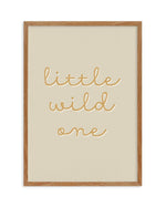 Little Wild One Art Print-PRINT-Olive et Oriel-Olive et Oriel-50x70 cm | 19.6" x 27.5"-Walnut-With White Border-Buy-Australian-Art-Prints-Online-with-Olive-et-Oriel-Your-Artwork-Specialists-Austrailia-Decorate-With-Coastal-Photo-Wall-Art-Prints-From-Our-Beach-House-Artwork-Collection-Fine-Poster-and-Framed-Artwork