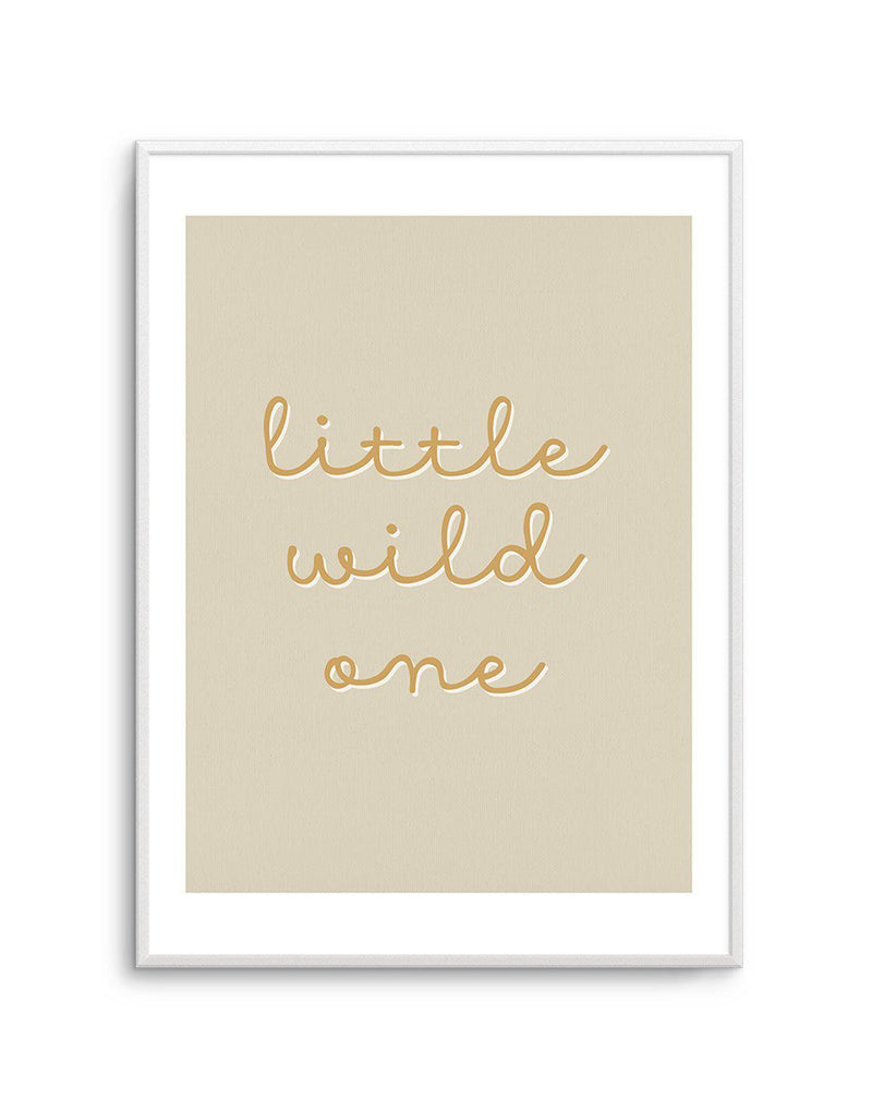 Little Wild One Art Print-PRINT-Olive et Oriel-Olive et Oriel-A5 | 5.8" x 8.3" | 14.8 x 21cm-Unframed Art Print-With White Border-Buy-Australian-Art-Prints-Online-with-Olive-et-Oriel-Your-Artwork-Specialists-Austrailia-Decorate-With-Coastal-Photo-Wall-Art-Prints-From-Our-Beach-House-Artwork-Collection-Fine-Poster-and-Framed-Artwork
