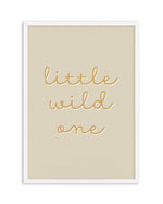 Little Wild One Art Print-PRINT-Olive et Oriel-Olive et Oriel-A5 | 5.8" x 8.3" | 14.8 x 21cm-White-With White Border-Buy-Australian-Art-Prints-Online-with-Olive-et-Oriel-Your-Artwork-Specialists-Austrailia-Decorate-With-Coastal-Photo-Wall-Art-Prints-From-Our-Beach-House-Artwork-Collection-Fine-Poster-and-Framed-Artwork