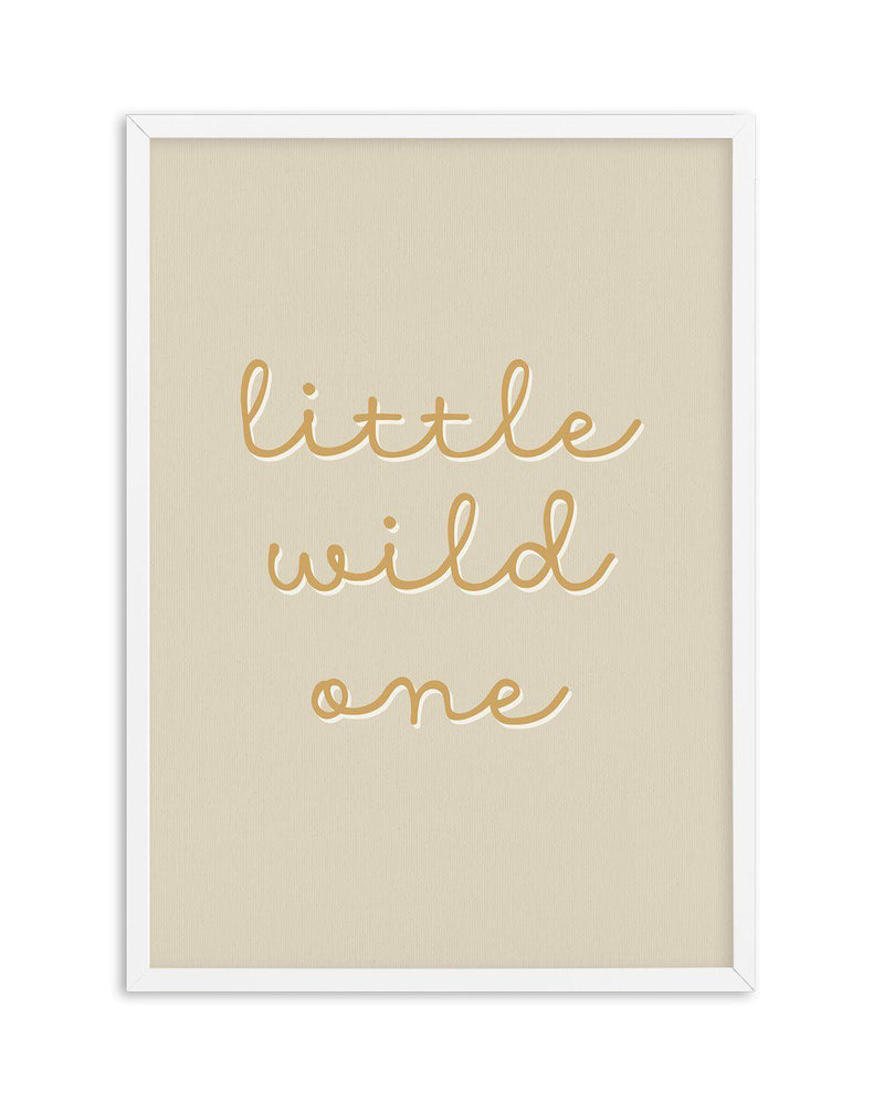 Little Wild One Art Print-PRINT-Olive et Oriel-Olive et Oriel-A5 | 5.8" x 8.3" | 14.8 x 21cm-White-With White Border-Buy-Australian-Art-Prints-Online-with-Olive-et-Oriel-Your-Artwork-Specialists-Austrailia-Decorate-With-Coastal-Photo-Wall-Art-Prints-From-Our-Beach-House-Artwork-Collection-Fine-Poster-and-Framed-Artwork