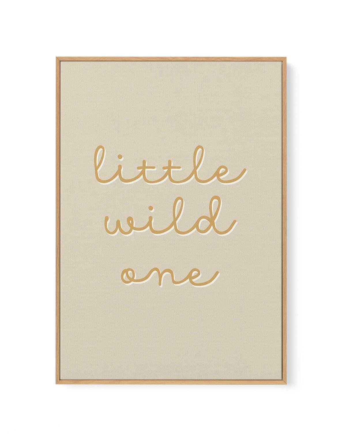 Little Wild One | Framed Canvas-CANVAS-You can shop wall art online with Olive et Oriel for everything from abstract art to fun kids wall art. Our beautiful modern art prints and canvas art are available from large canvas prints to wall art paintings and our proudly Australian artwork collection offers only the highest quality framed large wall art and canvas art Australia - You can buy fashion photography prints or Hampton print posters and paintings on canvas from Olive et Oriel and have them 