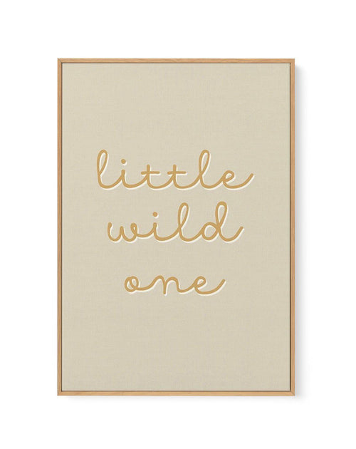 Little Wild One | Framed Canvas-CANVAS-You can shop wall art online with Olive et Oriel for everything from abstract art to fun kids wall art. Our beautiful modern art prints and canvas art are available from large canvas prints to wall art paintings and our proudly Australian artwork collection offers only the highest quality framed large wall art and canvas art Australia - You can buy fashion photography prints or Hampton print posters and paintings on canvas from Olive et Oriel and have them 
