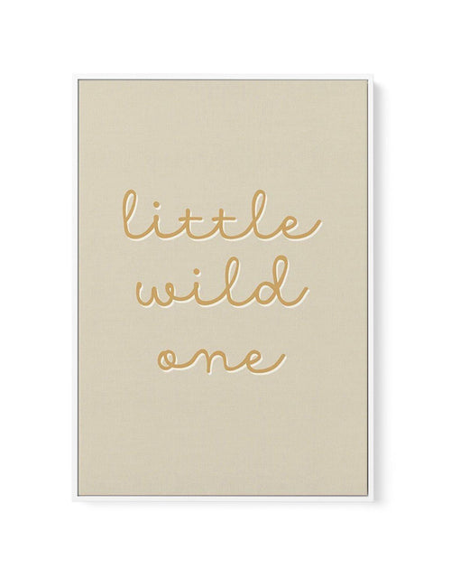 Little Wild One | Framed Canvas-CANVAS-You can shop wall art online with Olive et Oriel for everything from abstract art to fun kids wall art. Our beautiful modern art prints and canvas art are available from large canvas prints to wall art paintings and our proudly Australian artwork collection offers only the highest quality framed large wall art and canvas art Australia - You can buy fashion photography prints or Hampton print posters and paintings on canvas from Olive et Oriel and have them 