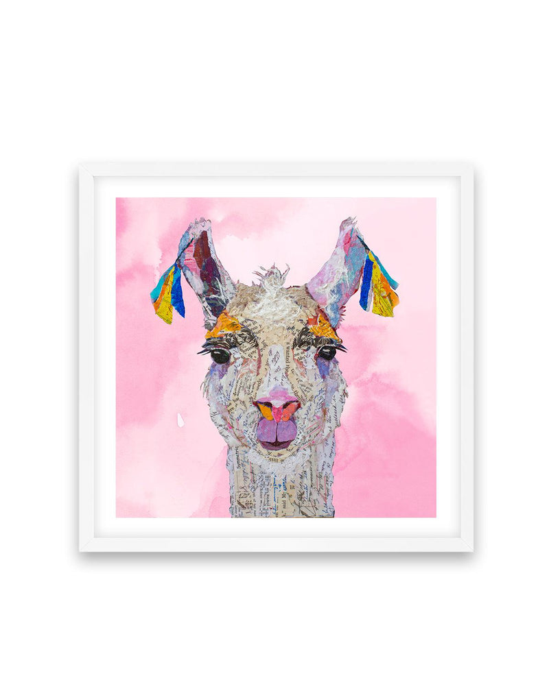 Llama Read About It Art Print-PRINT-Olive et Oriel-PI Creative Contract 2-Buy-Australian-Art-Prints-Online-with-Olive-et-Oriel-Your-Artwork-Specialists-Austrailia-Decorate-With-Coastal-Photo-Wall-Art-Prints-From-Our-Beach-House-Artwork-Collection-Fine-Poster-and-Framed-Artwork