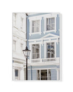 London 'Blue House' | Framed Canvas-CANVAS-You can shop wall art online with Olive et Oriel for everything from abstract art to fun kids wall art. Our beautiful modern art prints and canvas art are available from large canvas prints to wall art paintings and our proudly Australian artwork collection offers only the highest quality framed large wall art and canvas art Australia - You can buy fashion photography prints or Hampton print posters and paintings on canvas from Olive et Oriel and have t