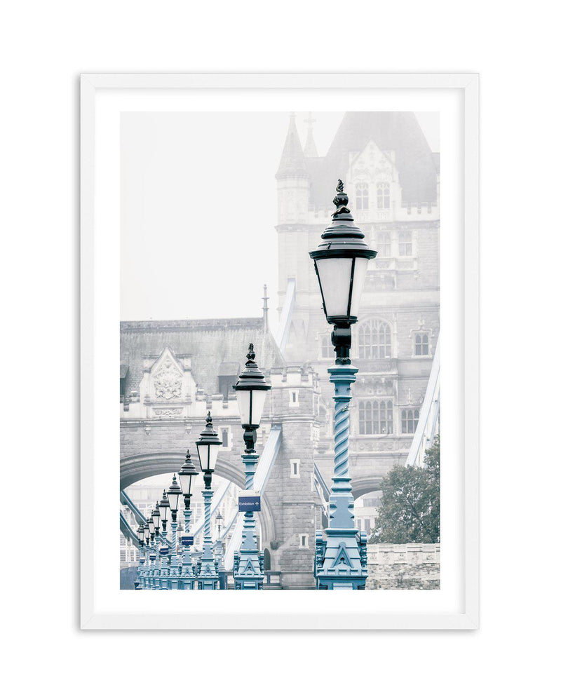 London 'Blue Lights' Art Print-PRINT-Olive et Oriel-Olive et Oriel-A5 | 5.8" x 8.3" | 14.8 x 21cm-White-With White Border-Buy-Australian-Art-Prints-Online-with-Olive-et-Oriel-Your-Artwork-Specialists-Austrailia-Decorate-With-Coastal-Photo-Wall-Art-Prints-From-Our-Beach-House-Artwork-Collection-Fine-Poster-and-Framed-Artwork