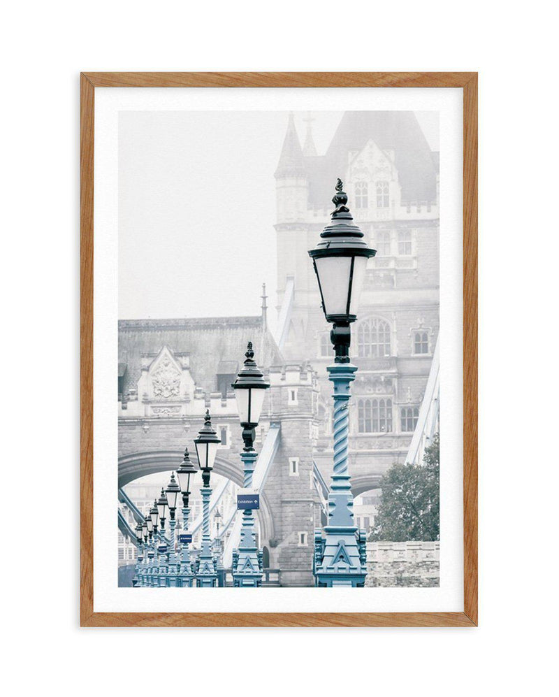 London 'Blue Lights' Art Print-PRINT-Olive et Oriel-Olive et Oriel-Buy-Australian-Art-Prints-Online-with-Olive-et-Oriel-Your-Artwork-Specialists-Austrailia-Decorate-With-Coastal-Photo-Wall-Art-Prints-From-Our-Beach-House-Artwork-Collection-Fine-Poster-and-Framed-Artwork