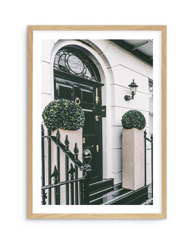 London Chic Art Print-PRINT-Olive et Oriel-Olive et Oriel-A5 | 5.8" x 8.3" | 14.8 x 21cm-Oak-With White Border-Buy-Australian-Art-Prints-Online-with-Olive-et-Oriel-Your-Artwork-Specialists-Austrailia-Decorate-With-Coastal-Photo-Wall-Art-Prints-From-Our-Beach-House-Artwork-Collection-Fine-Poster-and-Framed-Artwork