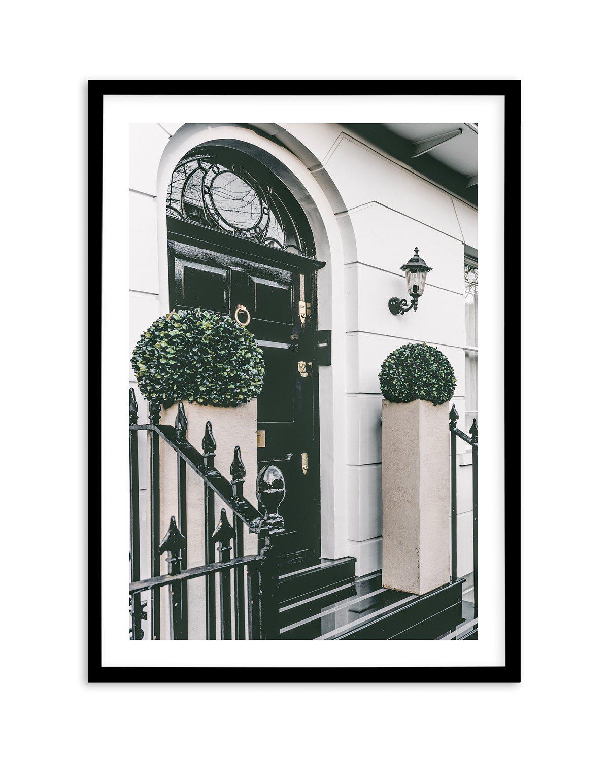 London Chic Art Print-PRINT-Olive et Oriel-Olive et Oriel-A5 | 5.8" x 8.3" | 14.8 x 21cm-Black-With White Border-Buy-Australian-Art-Prints-Online-with-Olive-et-Oriel-Your-Artwork-Specialists-Austrailia-Decorate-With-Coastal-Photo-Wall-Art-Prints-From-Our-Beach-House-Artwork-Collection-Fine-Poster-and-Framed-Artwork