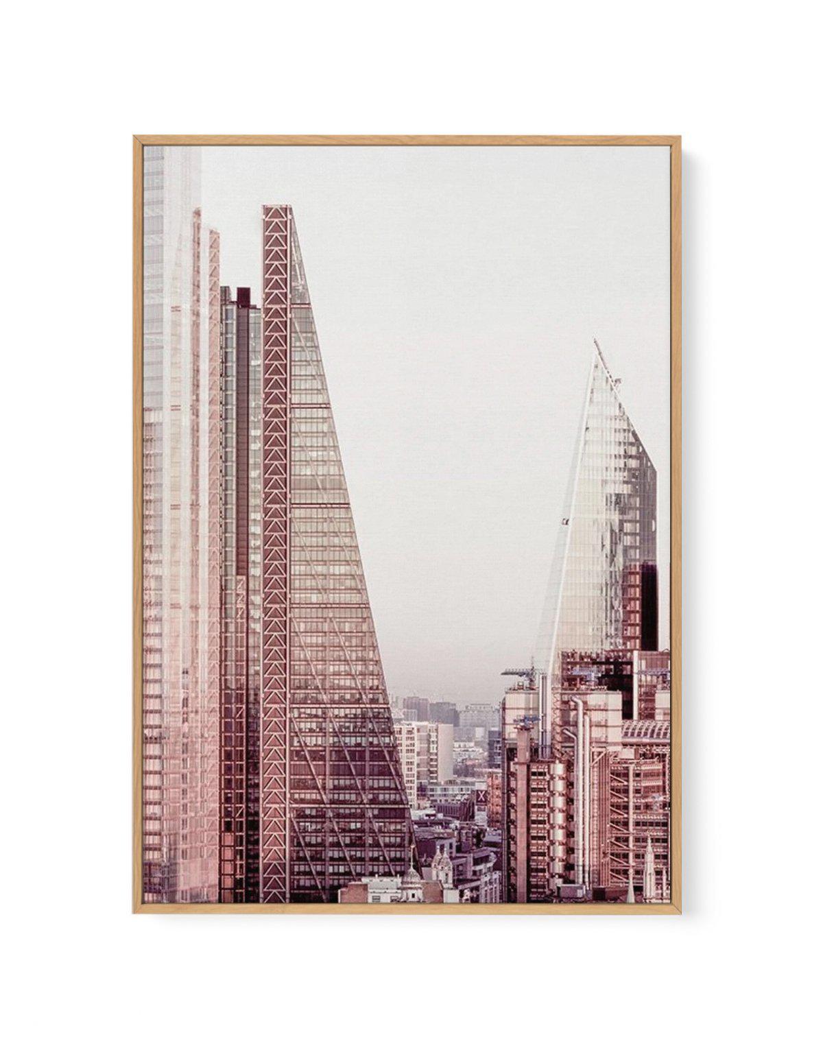 London City II | Framed Canvas-CANVAS-You can shop wall art online with Olive et Oriel for everything from abstract art to fun kids wall art. Our beautiful modern art prints and canvas art are available from large canvas prints to wall art paintings and our proudly Australian artwork collection offers only the highest quality framed large wall art and canvas art Australia - You can buy fashion photography prints or Hampton print posters and paintings on canvas from Olive et Oriel and have them d