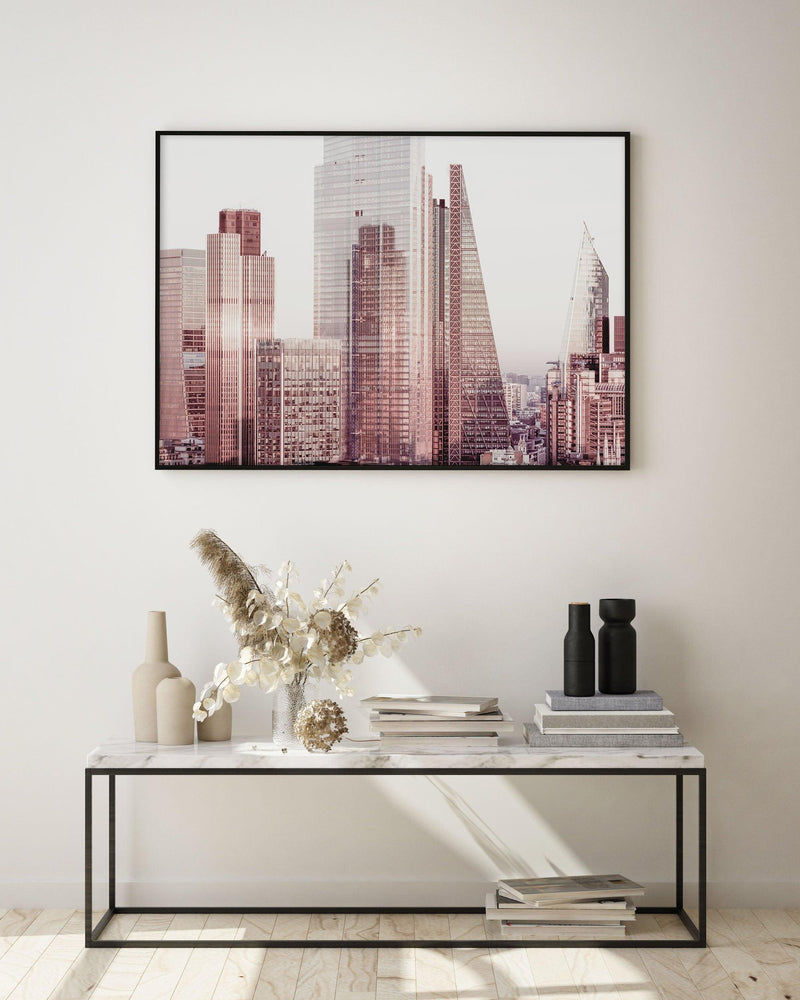 London City LS Art Print-PRINT-Olive et Oriel-Olive et Oriel-Buy-Australian-Art-Prints-Online-with-Olive-et-Oriel-Your-Artwork-Specialists-Austrailia-Decorate-With-Coastal-Photo-Wall-Art-Prints-From-Our-Beach-House-Artwork-Collection-Fine-Poster-and-Framed-Artwork