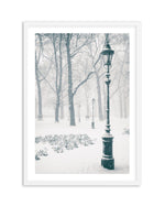 London Snow Art Print-PRINT-Olive et Oriel-Olive et Oriel-A5 | 5.8" x 8.3" | 14.8 x 21cm-White-With White Border-Buy-Australian-Art-Prints-Online-with-Olive-et-Oriel-Your-Artwork-Specialists-Austrailia-Decorate-With-Coastal-Photo-Wall-Art-Prints-From-Our-Beach-House-Artwork-Collection-Fine-Poster-and-Framed-Artwork